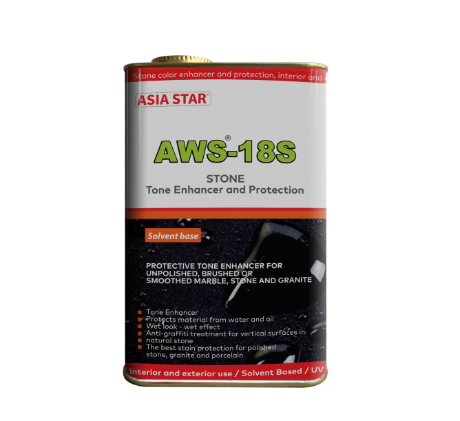 AWS-18S - Dung dịch tăng cường màu sắc và chống thấm đá