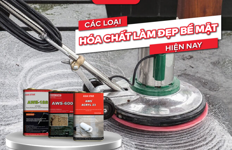 Các loại hóa chất đánh bóng bảo vệ sàn đá hiện nay