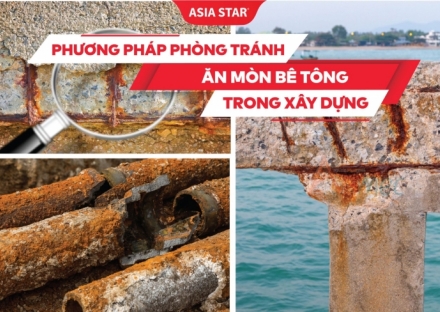 Hiện tượng ăn mòn bê tông cốt thép trong xây dựng