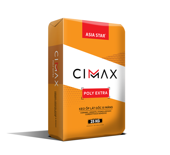 CIMMAX POLY EXTRA - Keo ốp lát tiêu chuẩn C2
